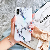 Aurora laser marble Case