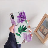 Plants leaves floral phone cases